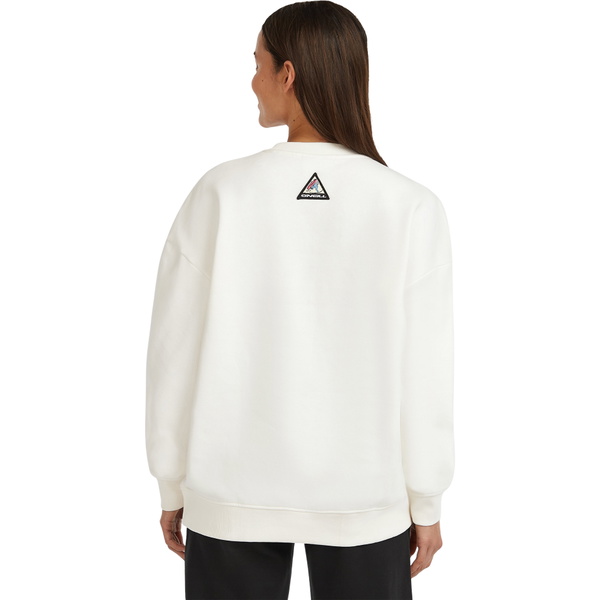 2025 O'Neill Womens FWC'Play Crew Sweatshirt 1750124 - Snow White